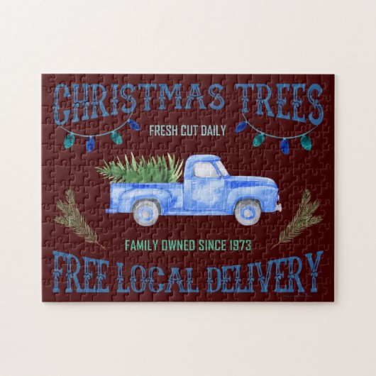 クリスマスツリー ジグソーパズル (横)