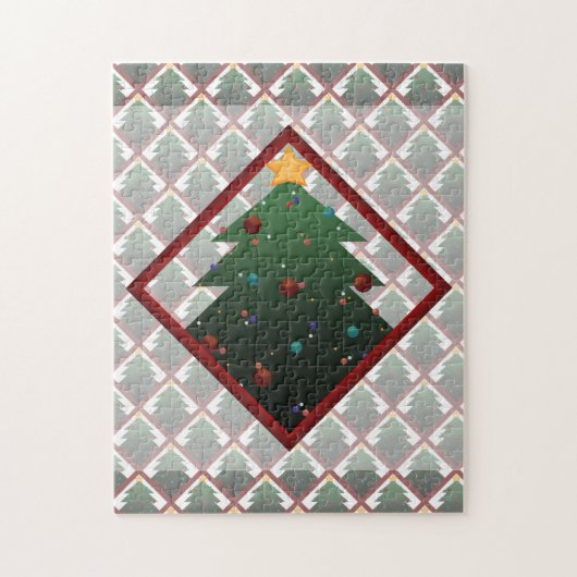 クリスマスツリー ジグソーパズル (縦)