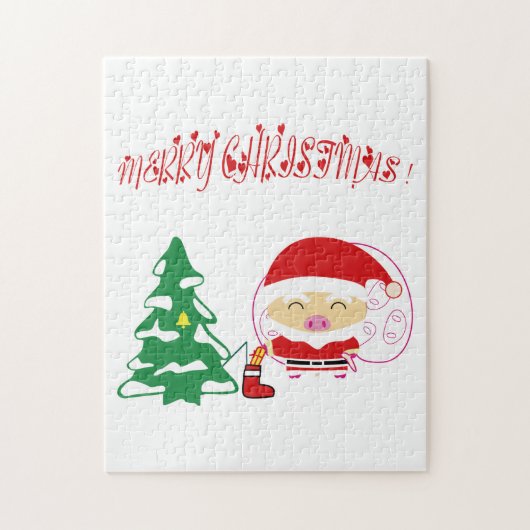 クリスマスツリー ジグソーパズル (縦)
