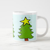 クリスマスツリー ジャンボコーヒーマグカップ (右)