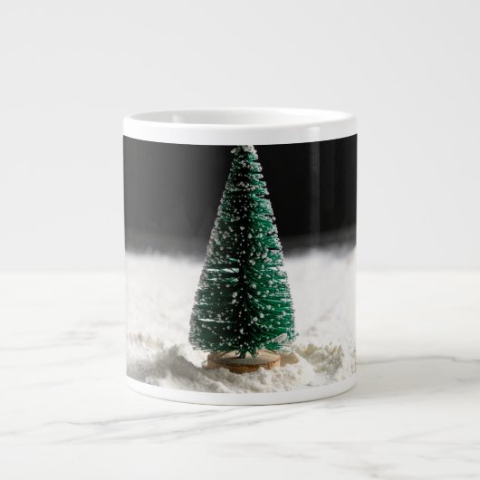 クリスマスツリー ジャンボコーヒーマグカップ (正面)