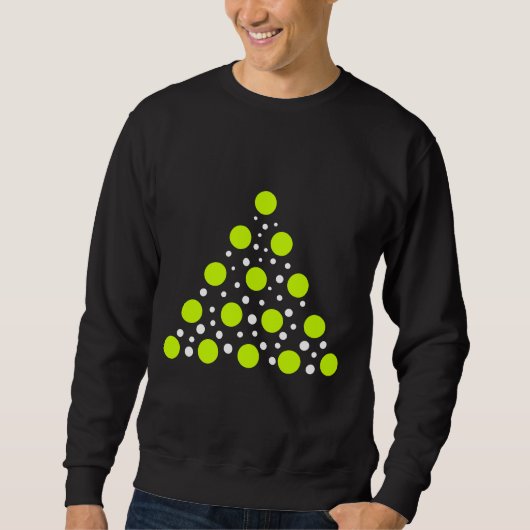 クリスマスツリー スウェットシャツ (正面)