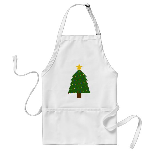 クリスマスツリー スタンダードエプロン (正面)
