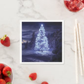 クリスマスツリー スタンダードカクテルナプキン (インサイチュ)