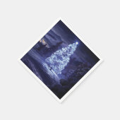 クリスマスツリー スタンダードカクテルナプキン (角)