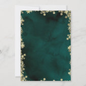 クリスマスツリー,スターズグリーンクリスマス会社のパーティー 招待状 (裏面)