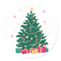 クリスマスツリー ステッカー