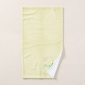 クリスマスツリー&スノーフレークラップ紙 バスタオルセット (ハンドタオル)