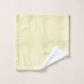 クリスマスツリー&スノーフレークラップ紙 バスタオルセット (ウォッシュタオル)