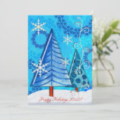 クリスマスツリー&スノーフレーク宝石 (スタンド正面)