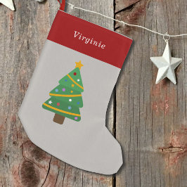 クリスマスツリー スモールクリスマスストッキング