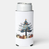 クリスマスツリー スリム缶クーラー (Seltzer裏面)