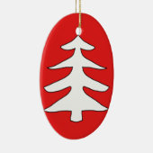 クリスマスツリー セラミックオーナメント (右)