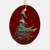 クリスマスツリー セラミックオーナメント (右)