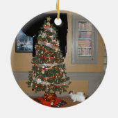 クリスマスツリー セラミックオーナメント (裏面)