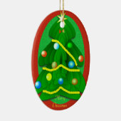クリスマスツリー セラミックオーナメント (右)