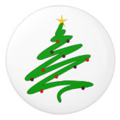 クリスマスツリー セラミックノブ (正面)