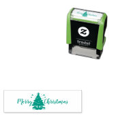 クリスマスツリー セルフインキングスタンプ (インサイチュ)