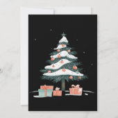 クリスマスツリー セーブザデート (裏面)