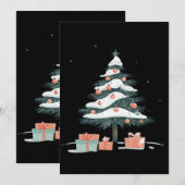 クリスマスツリー セーブザデート (正面/裏面)