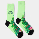 クリスマスツリー ソックス (右)