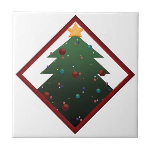 クリスマスツリー タイル (正面)