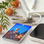 クリスマスツリー、タウンホールの前 キーホルダー (正面右)