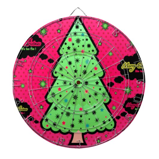 クリスマスツリー ダーツボード (正面)