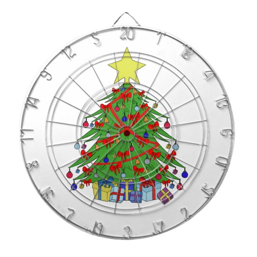 クリスマスツリー ダーツボード (正面)