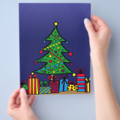 クリスマスツリー チラシ (手)