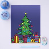 クリスマスツリー チラシ (シングル)