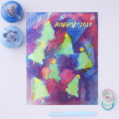 クリスマスツリー チラシ (シングル)