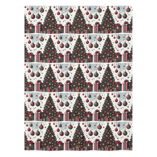 クリスマスツリー テーブルクロス (正面)