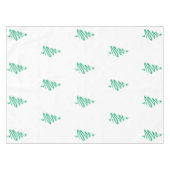 クリスマスツリー テーブルクロス (正面(横))