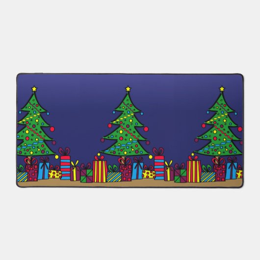 クリスマスツリー デスクマット (正面)