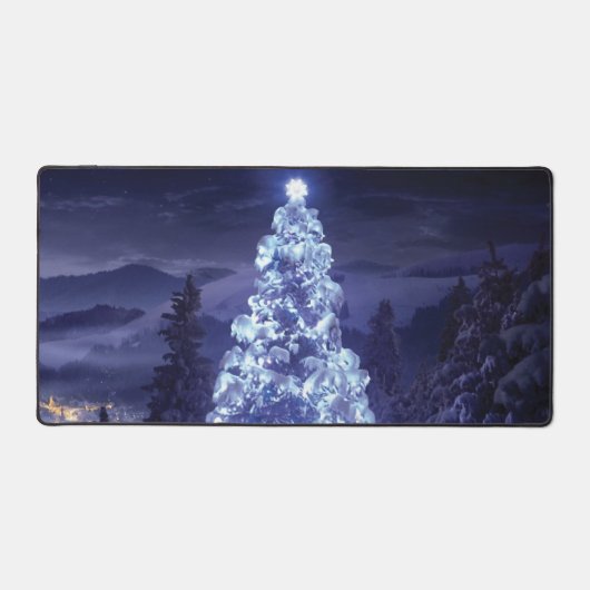クリスマスツリー デスクマット (正面)