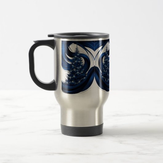 クリスマスツリー トラベルマグ (左)