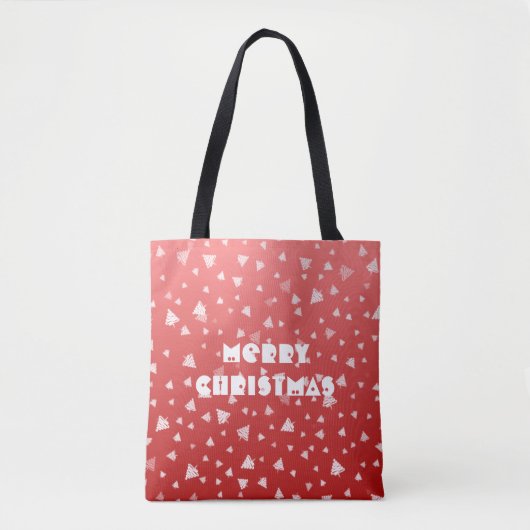 クリスマスツリー トートバッグ (正面)