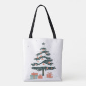 クリスマスツリー トートバッグ (裏面)