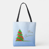 クリスマスツリー トートバッグ (裏面)