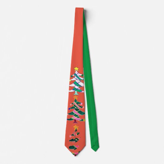 クリスマスツリー ネクタイ (正面)