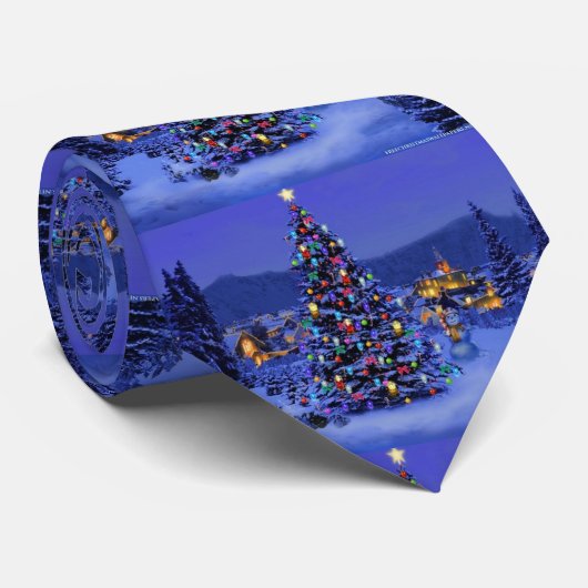 クリスマスツリー ネクタイ (ロール)