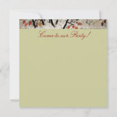 クリスマスツリー ネスト ～ ご招待状 招待状 (裏面)