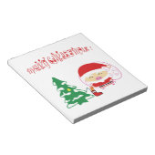 クリスマスツリー ノートパッド (アングル)