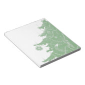 クリスマスツリー ノートパッド (アングル)