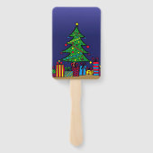 クリスマスツリー ハンドファン (裏面)