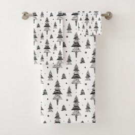 クリスマスツリー バスタオルセット