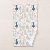 クリスマスツリー バスタオルセット (ハンドタオル)
