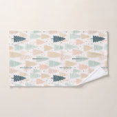 クリスマスツリー バスタオルセット (ハンドタオル)