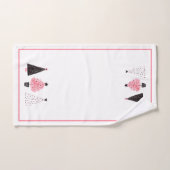 クリスマスツリー バスタオルセット (ハンドタオル)